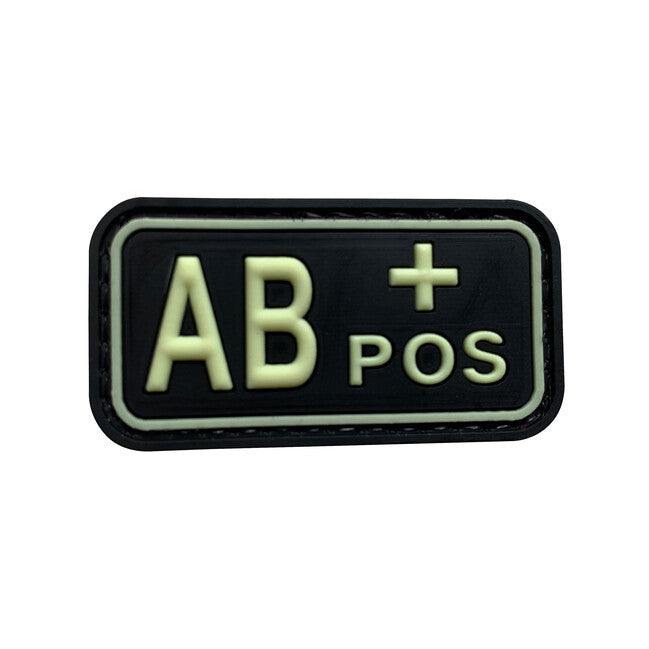 WARAGOD Emblemă AB POS PVC Patch Glow in the Dark