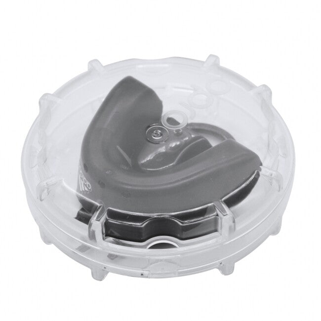 Adidas Opro Silver protecție dentară, albă-negru