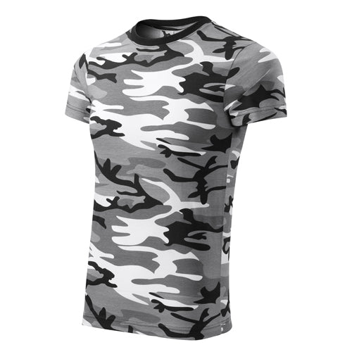 Malfini Camouflage tricou 160g/m2, gri