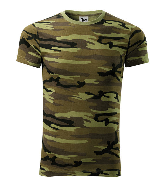 Malfini Camouflage tricou 160g/m2, green