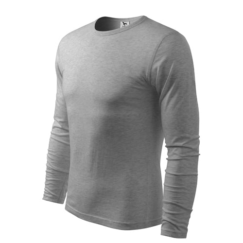 Malfini Fit-T tricou cu mânecă lungă 160g/m2, gri