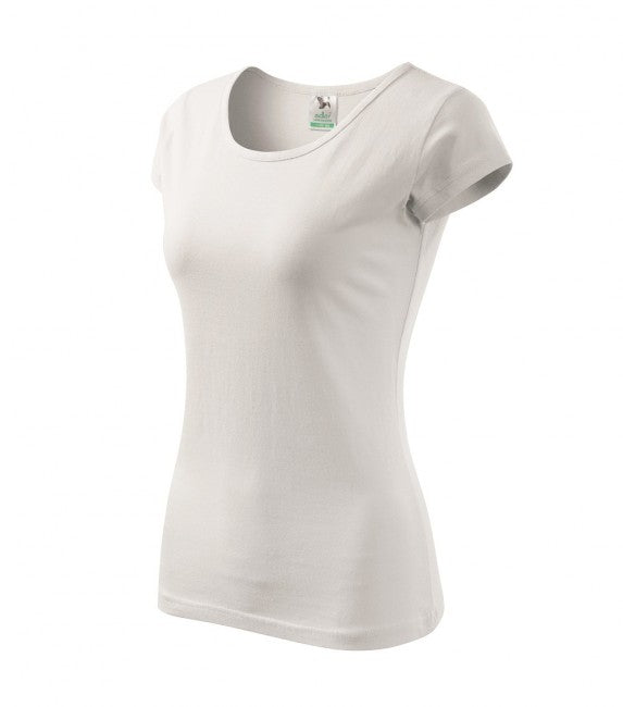 Malfini Pure tricou pentru femei 150g/m2, alb