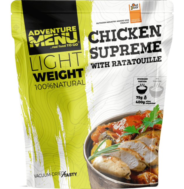 Adventure menu Pui supreme cu ratatouille, 600g