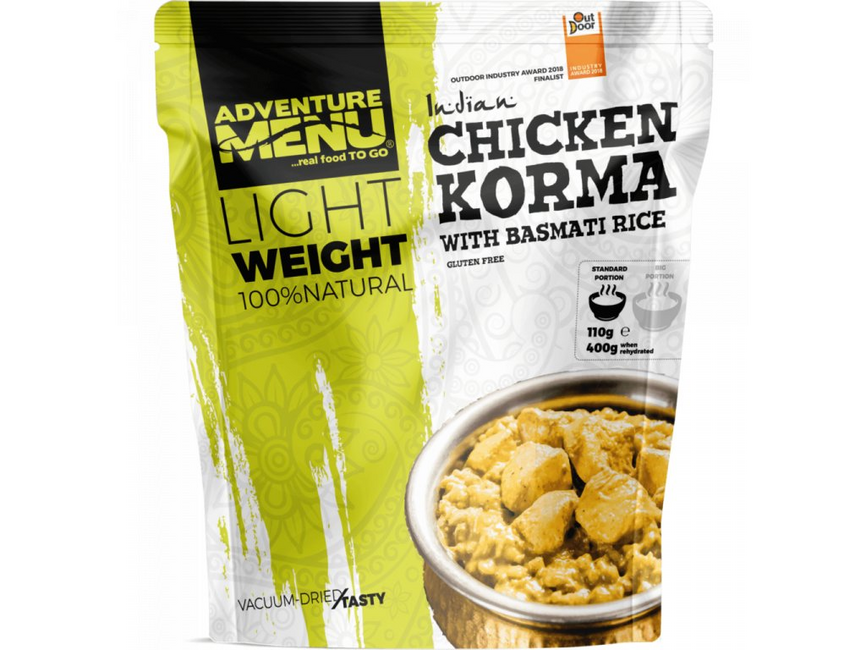 Adventure Menu Pui Korma cu orez basmati 400g