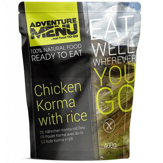 Adventure Menu Pui Korma cu orez 400g