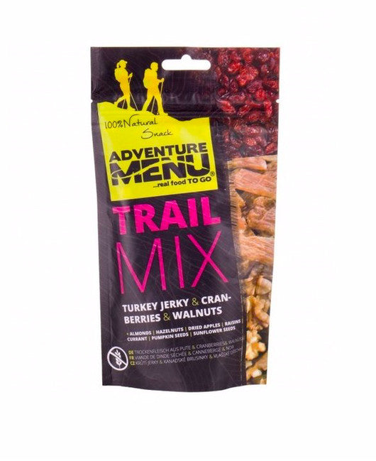 Adventure Menu Trail Mix Merișor Curcan jerky Nuci 100g 100 g g/m², Nuci