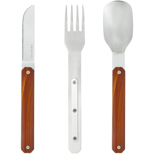 Akinod A01M00005 set tacâmuri coralwood, 12h34