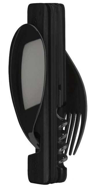 Akinod A02B00004 set multifuncțional 13h25 black mirror finish, ebony wood