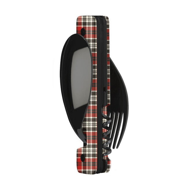 Akinod A02B00012 set multifuncțional 13h25, black mirror finish, Red Tartan