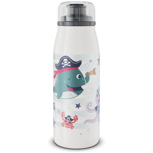 alfi sticlă pentru copii isoBottle Kids din oțel inoxidabil, pirat, 0,35 L