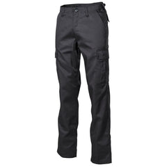 MFH US Combat BDU pantaloni tactici, negri