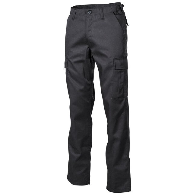MFH US Combat BDU pantaloni tactici, negri