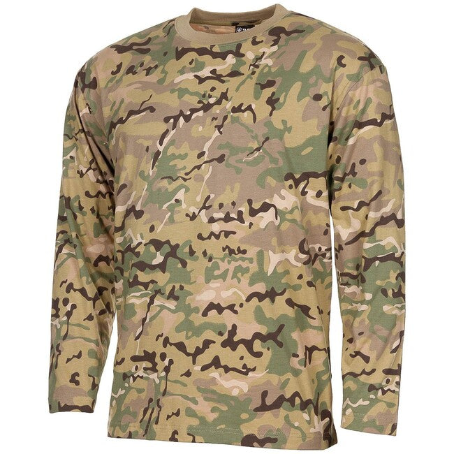 MFH tricou cu mânecă lungă americană, operation-camo