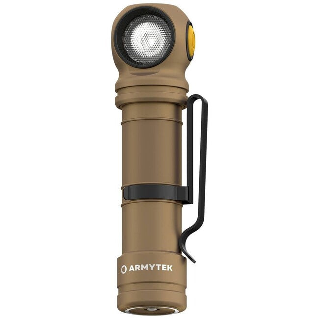 ArmyTek Wizard C2 Pro Max LED lanternă de mână White cu suport magnetic și alimentare acumulator 4000 lm, sand