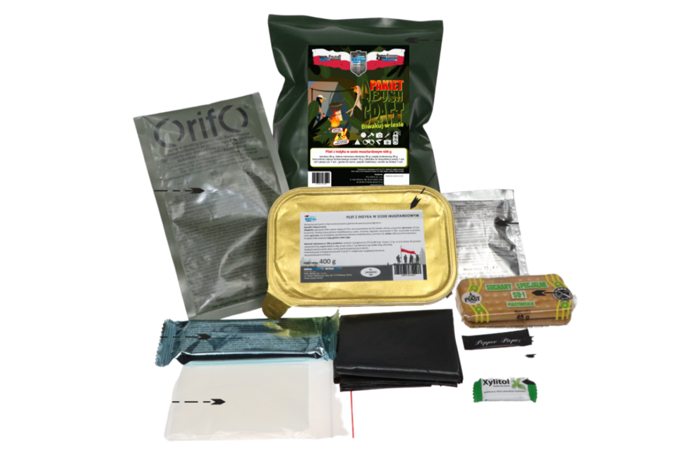 Arpol PBC1 Pachet Bushcraft, filet de cobai în sos