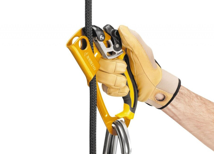 Petzl Ascension blocator dreapta, Galben