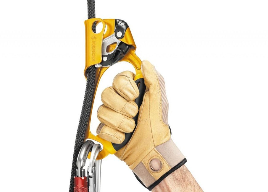 Petzl Ascension blocator dreapta, Galben
