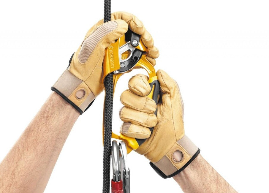Petzl Ascension blocator dreapta, Galben