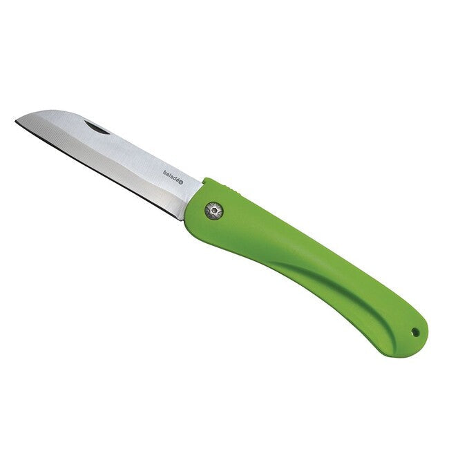 Baladeo ECO193 Birdy briceag, lamă 8 cm, oțel 2CR13, mâner PP verde