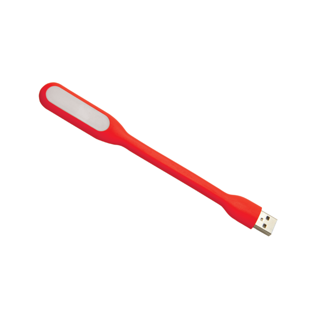 Baladeo PLR946 Gigi lanternă LED USB, roșie
