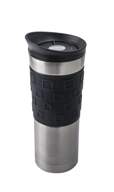 BasicNature Grip termocană din oțel inoxidabil, 0,45 l