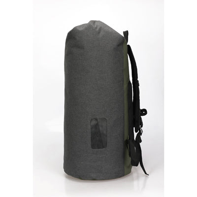 BasicNature sac impermeabil 140 L, gri-verde