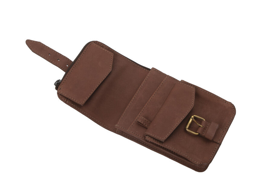 BasicNature Safe geantă din piele pentru centură