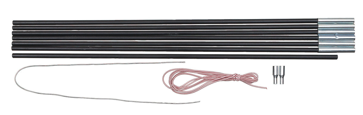BasicNature tijă din fibră de sticlă 4 m x 8,5 mm 7 segmente