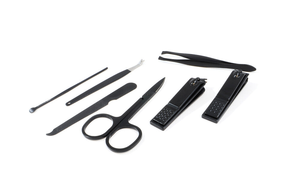BasicNature Studio set manicură, negru