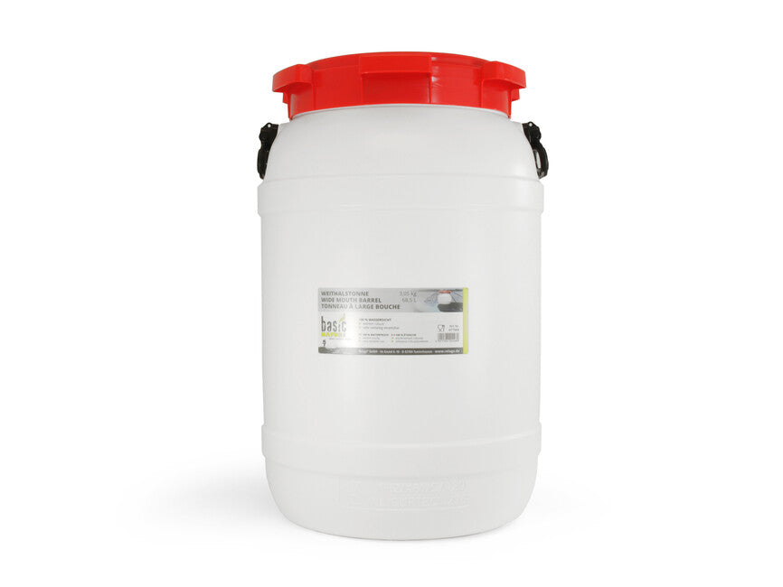BasicNature Sud alb cu gât larg, 68,5 l