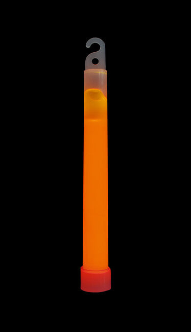 BasicNature baton luminos, portocaliu, 15 cm