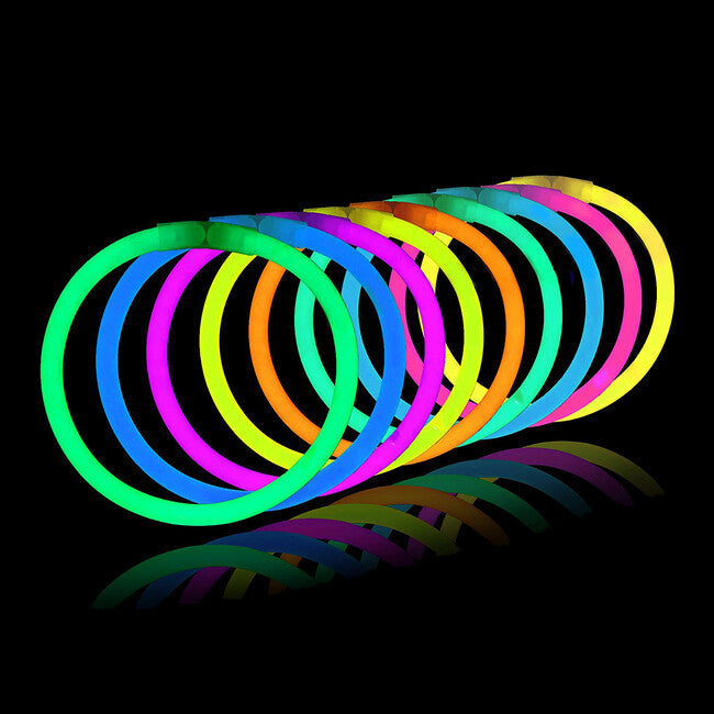 BasicNature baton luminos 20 cm, mix 5 culori, cutie 100 buc