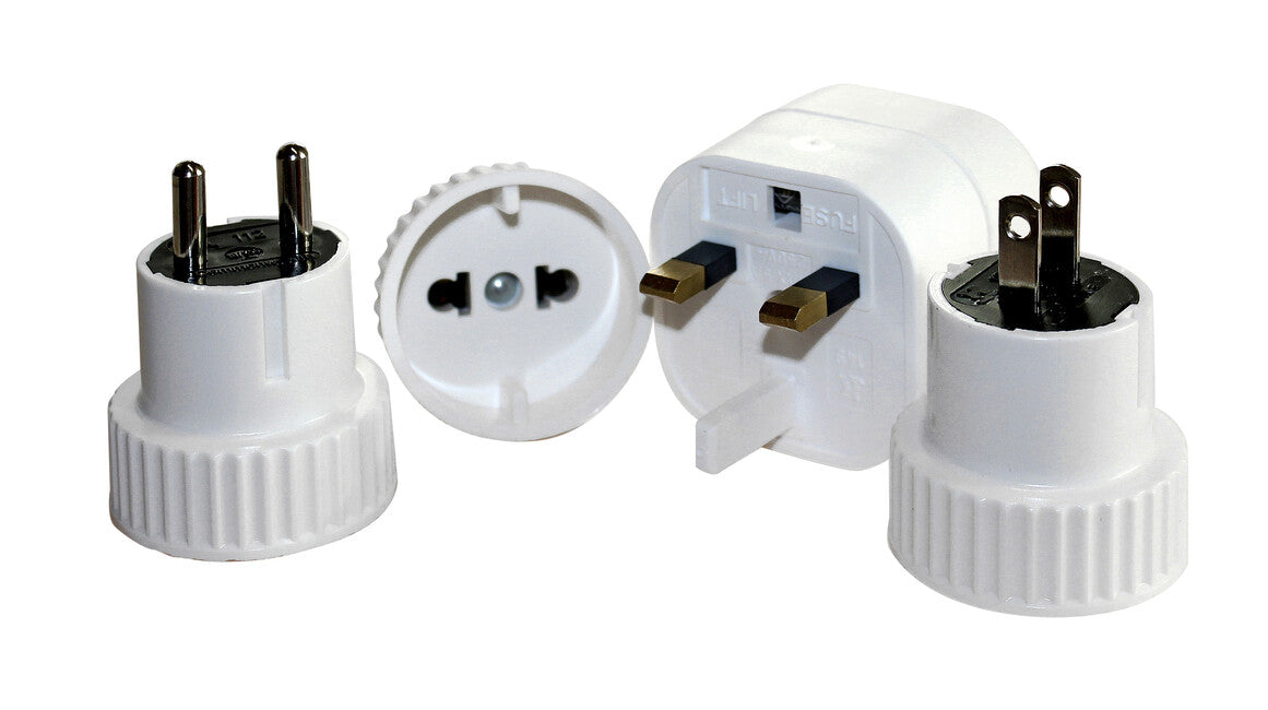 BasicNature World Set adaptor cu 4 prize