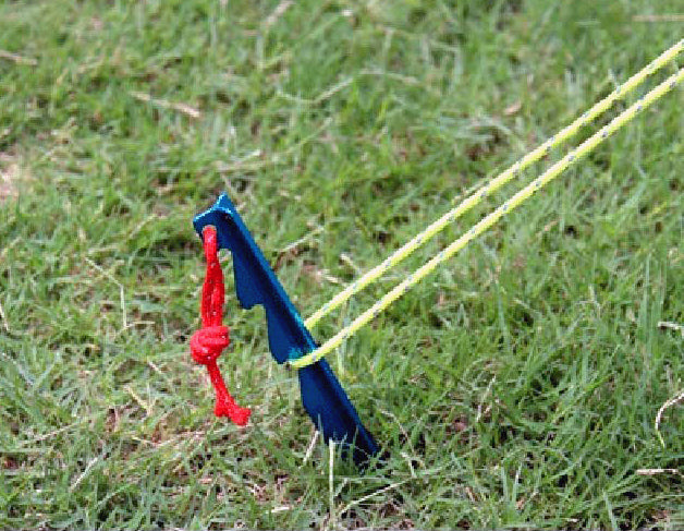 BasicNature Y-Stake țăruși de cort 18 cm, albaștri, 8 buc