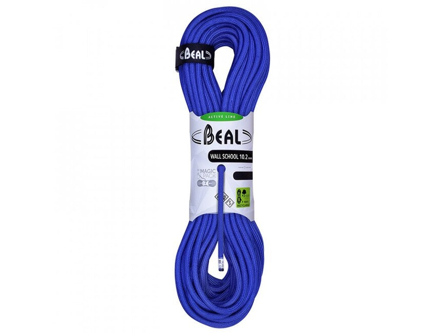 Beal Wall School Unicore coardă de escaladă 10,2 mm, albastră, 200 m