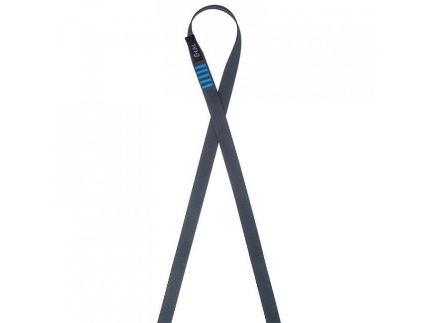 BEAL buclă cusută plată 100 cm, neagră