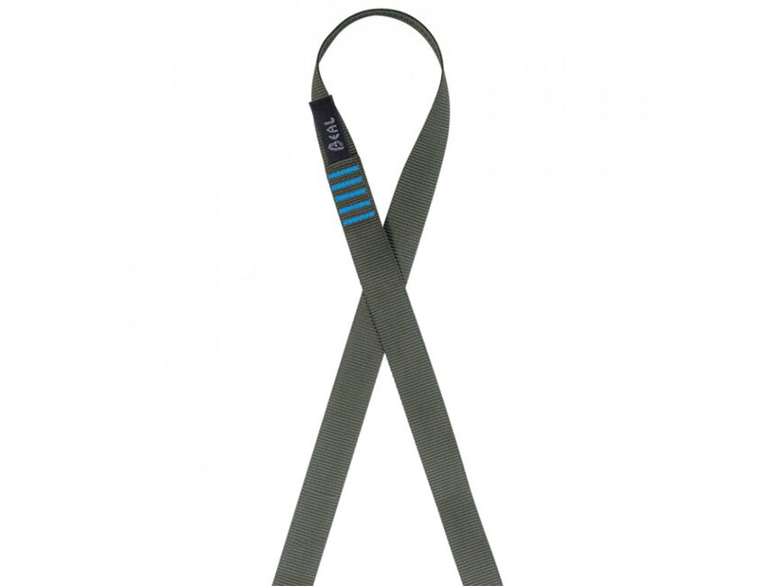 BEAL buclă cusută plată, verde, 120 cm