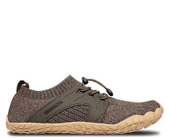 BENNON BOSKY pantofi barefoot, kaki