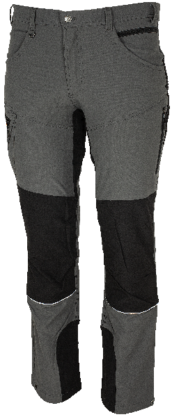 BENNON FOBOS pantaloni de lucru outdoor, gri/negru