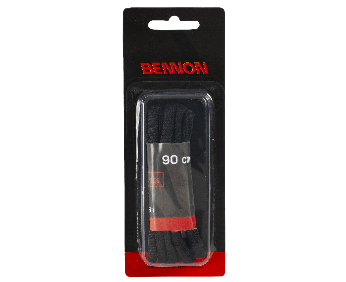 BENNON Laces Black Box șireturi pentru pantofi 90 cm