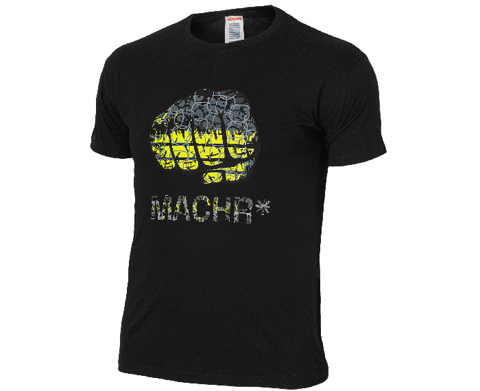 BENNON PREDATOR tricou, negru/verde