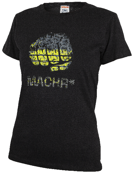 BENNON PREDATOR LADY tricou pentru femei, negru/verde
