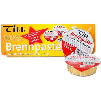 Pastă combustibilă de siguranță, cutie 80 g