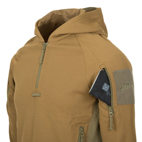 Helikon-Tex Range Hoodie hanorac cu glugă TopCool, Coyote/adaptive green