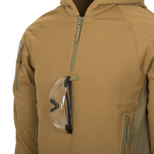Helikon-Tex Range Hoodie hanorac cu glugă TopCool, Coyote/adaptive green