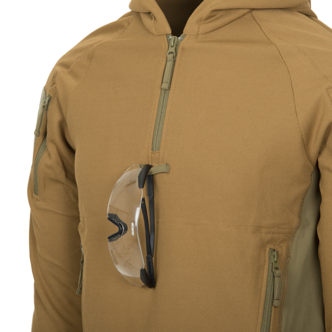 Helikon-Tex Range Hoodie hanorac TopCool, gri/negru