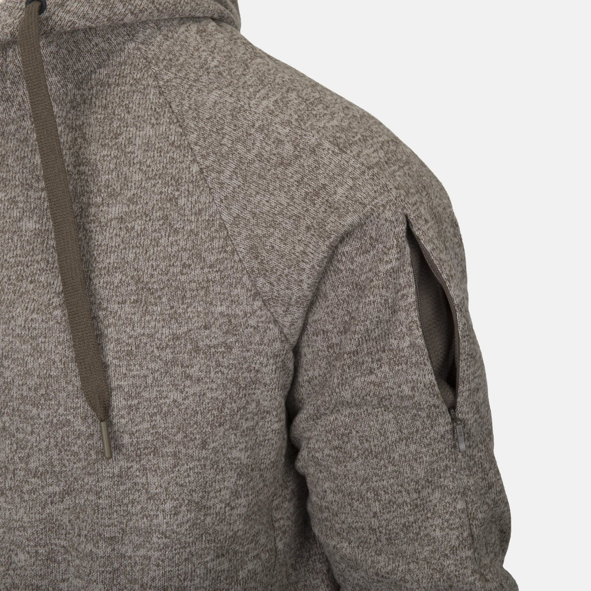 Helikon-Tex Covert hanorac tactic cu glugă FullZip, Melange Light Tan