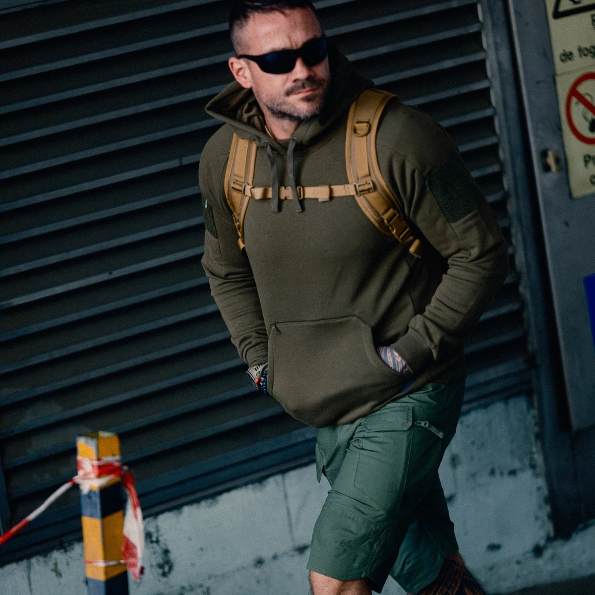 Helikon-Tex Hanorac urban tactic Kangaroo, Black