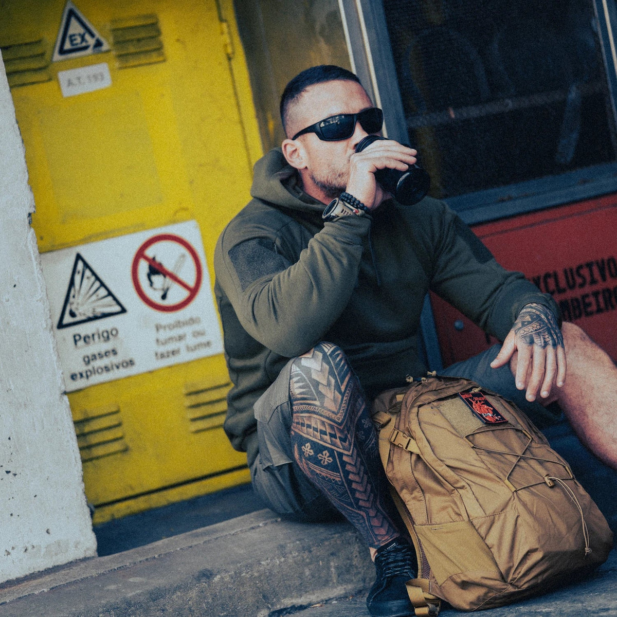 Helikon-Tex Hanorac urban tactic Kangaroo, Black