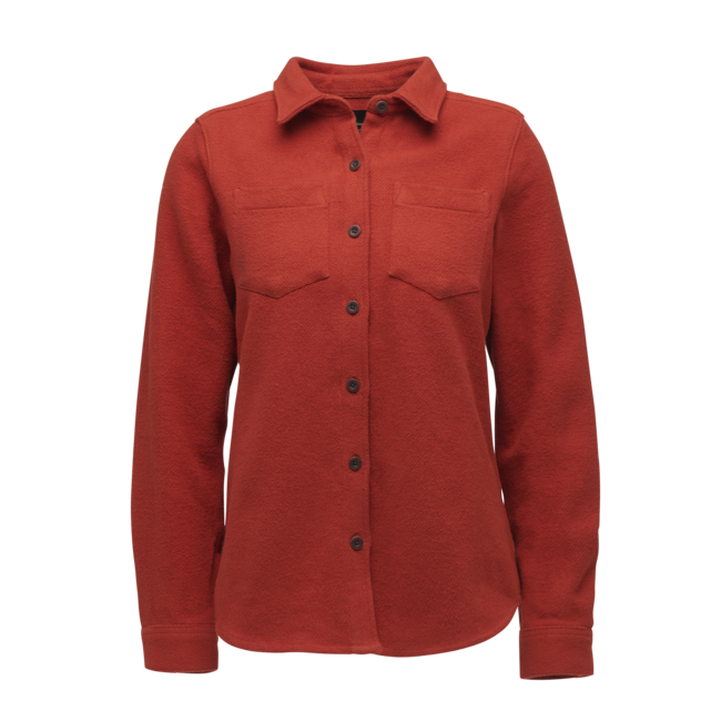 Black Diamond Project Heavy Flannel cămașă din flanelă pentru femei, red rock